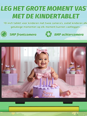 🎃 Tablet Infantil Android 15 – 20GB RAM + 64GB | Potencia y Diversión en un Solo Equipo 🚀 5