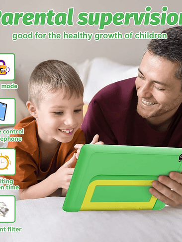 🎃 Tablet Infantil Android 15 – 20GB RAM + 64GB | Potencia y Diversión en un Solo Equipo 🚀 6