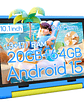 🎃 Tablet Infantil Android 15 – 20GB RAM + 64GB | Potencia y Diversión en un Solo Equipo 🚀 - Miniatura 10