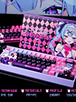 🎀 Keycaps Anime “Rabbit Babe” – Perfil Cherry | 130 Teclas - Miniatura 1