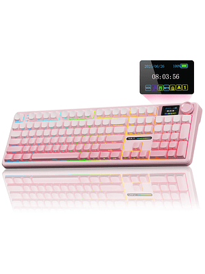 ⌨️ Teclado Mecánico Tri-Mode RGB