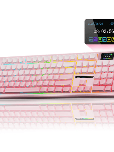 ⌨️ Teclado Mecánico Tri-Mode RGB 2