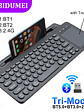 ⌨️ Teclado Inalámbrico KEBIDUMEI Tri-Mode con Touchpad – Bluetooth + 2.4G - Miniatura 1