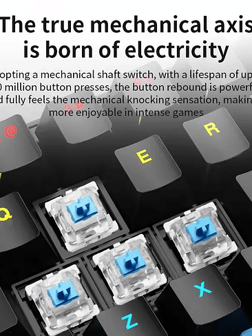 ⌨️ Teclado Mecánico SkyLion 68 Teclas RGB⌨️ 6