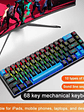 ⌨️ Teclado Mecánico SkyLion 68 Teclas RGB⌨️ - Miniatura 9