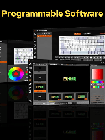⌨️ AJAZZ AK820 PRO – Teclado Mecánico 75% con Pantalla TFT 6