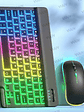 🌈 Mini Teclado Bluetooth RGB Retroiluminado – Compacto, Moderno y Portátil - Miniatura 7