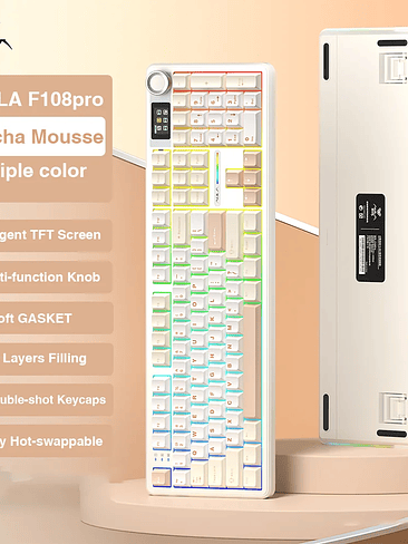 ⌨️ Teclado Mecánico Tri-Mode RGB 11