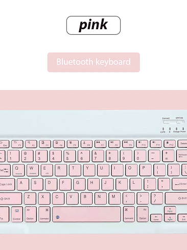 ✨ Teclado Inalámbrico Bluetooth + Mouse – Compatible con iOS, Android y Windows 13