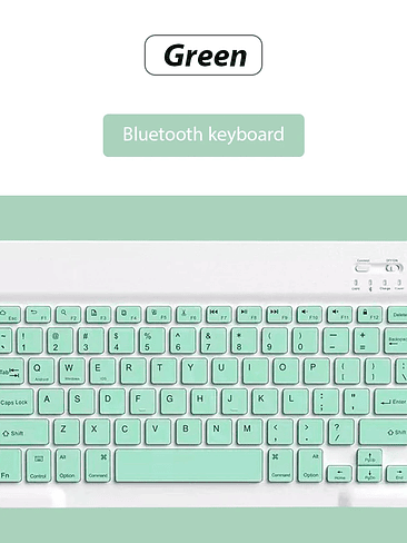 ✨ Teclado Inalámbrico Bluetooth + Mouse – Compatible con iOS, Android y Windows 17