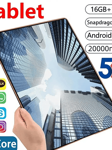 🚀 Tablet 5G 10 Core – Potencia Extrema y Máximo Almacenamiento Ultra Liviana & Ultra Plana 1