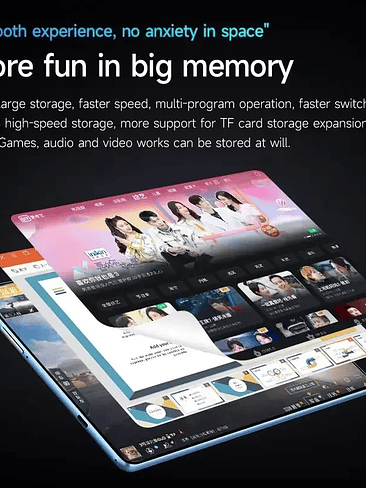 🚀 Tablet 5G 10 Core – Potencia Extrema y Máximo Almacenamiento Ultra Liviana & Ultra Plana 4