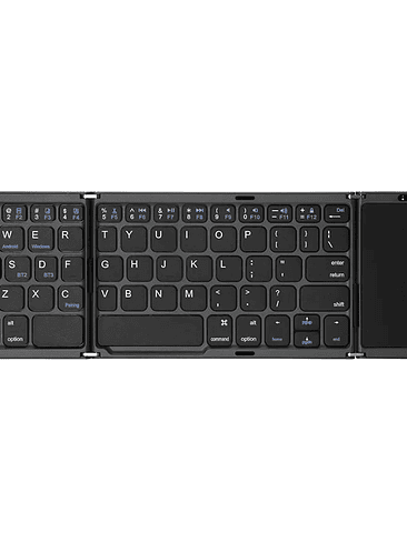 ⌨️ Teclado Bluetooth Plegable KEBIDUMEI® – Compacto, Elegante y Multidispositivo 7