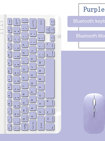 ⌨️ Teclado Bluetooth Inalámbrico – Silencioso, Compacto y Multidispositivo 9