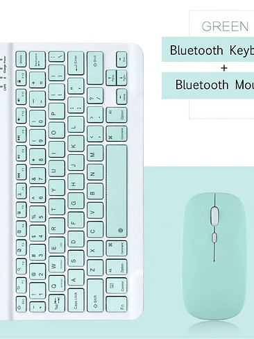⌨️ Teclado Bluetooth Inalámbrico – Silencioso, Compacto y Multidispositivo 10