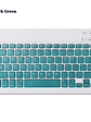 ⌨️ Teclado Bluetooth Inalámbrico – Silencioso, Compacto y Multidispositivo - Miniatura 17
