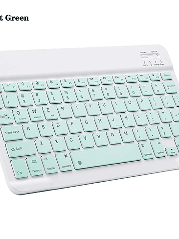 ⌨️ Teclado Bluetooth Inalámbrico – Silencioso, Compacto y Multidispositivo 19