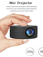 🎬 Mini Proyector Portátil 1080P Soportado – 200 ANSI | Rotación 180° | Pantalla hasta 100” - Miniatura 4