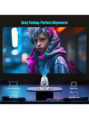 📽 Magcubic HY300 Pro+ – Mini Proyector Portátil Inteligente 📽