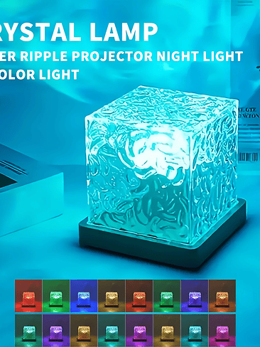 💧 Lámpara Proyector Efecto Agua RGB💧 3