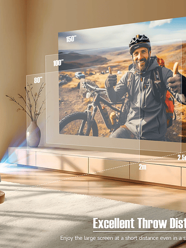 📽 MACCUBIC HY450MAX – Proyector Inteligente 8K 4