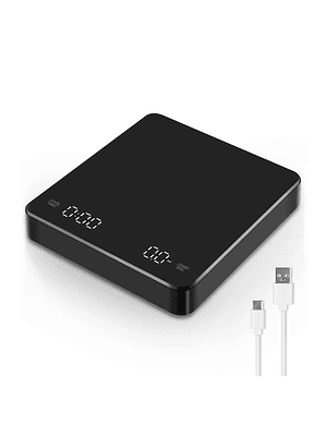 🖤 Balanza Digital Recargable de Alta Precisión