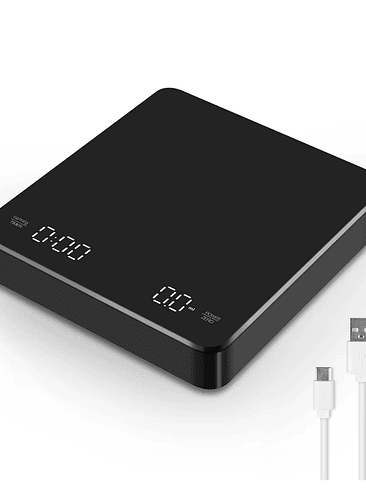 🖤 Balanza Digital Recargable de Alta Precisión 1