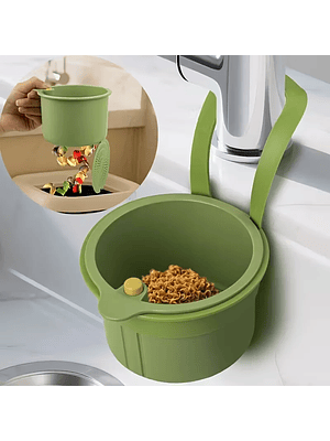 🧼✨ Filtro Colgante para Fregadero con Malla Fina – Limpieza Práctica y Sin Desorden Mantén tu fregadero limpio y libre de residuos con nuestro filtro colgante para grifo con sistema de malla fina, di