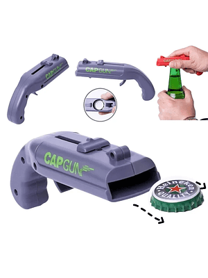 🔫✨ CapGun – Lanzador Manual de Tapas | Diversión y Potencia en un Solo Dispositivo