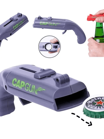 🔫✨ CapGun – Lanzador Manual de Tapas | Diversión y Potencia en un Solo Dispositivo 1