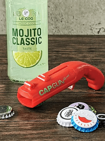 🔫✨ CapGun – Lanzador Manual de Tapas | Diversión y Potencia en un Solo Dispositivo 4