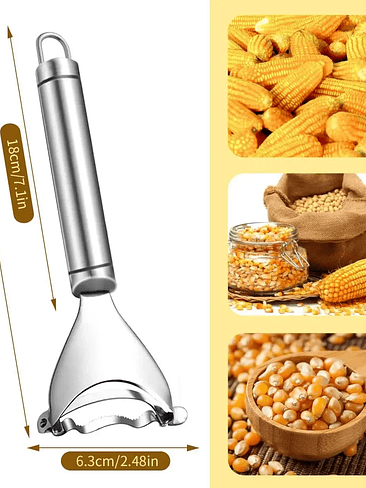 🌽✨ Desgranador de Maíz de Acero Inoxidable – Rápido, Seguro y Sin Esfuerzo 5