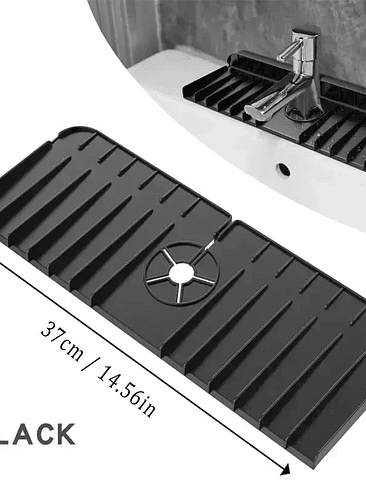 🧼✨ Protector de Fregadero Antideslizante con Drenaje Inteligente 9