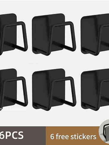 🔩 Soporte Adhesivo para Esponja / Virutilla – Acero Inoxidable 14