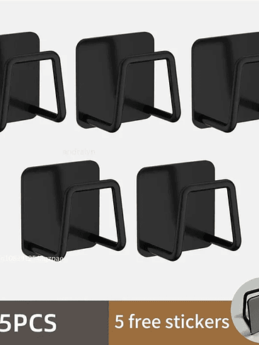 🔩 Soporte Adhesivo para Esponja / Virutilla – Acero Inoxidable 15