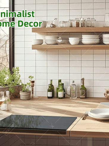 🖤 Cubierta Protectora para Cocina / Encimera de Vidrio Templado 4