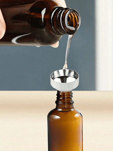 🔩 Set 5 Mini Embudos Metálicos – Acero Inoxidable 4