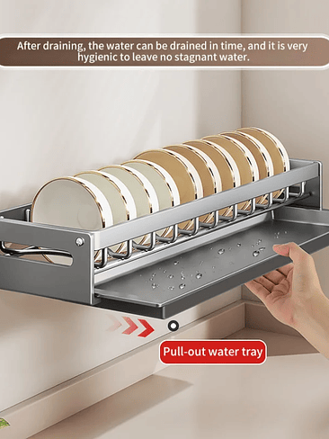 🍽️ Escurridor de Platos de Pared Doble Nivel – Organización Total y Secado Inteligente 2