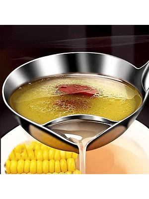 🍲 Separador de Grasa de Acero Inoxidable – Cocina Más Saludable y Profesional
