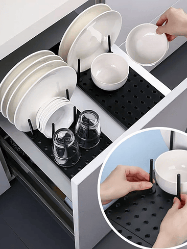 🍽️ Organizador de Cajón para Vajilla Modular – Orden Inteligente y Ajuste Total 3
