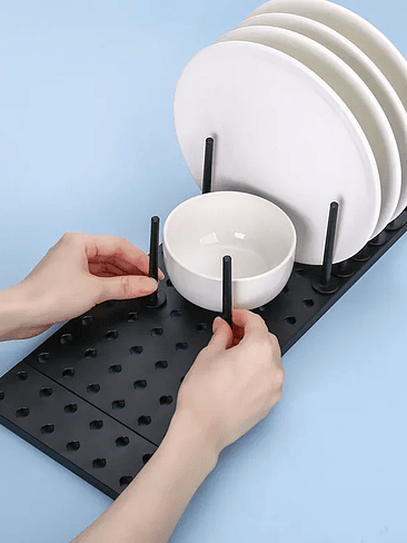 🍽️ Organizador de Cajón para Vajilla Modular – Orden Inteligente y Ajuste Total 4