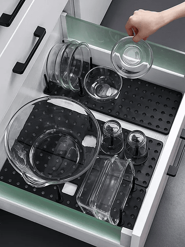 🍽️ Organizador de Cajón para Vajilla Modular – Orden Inteligente y Ajuste Total 5