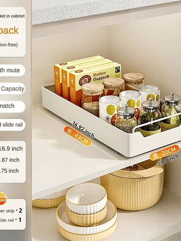 🗄️ Organizador Deslizante Extraíble para Gabinetes🗄️🗄️ 10