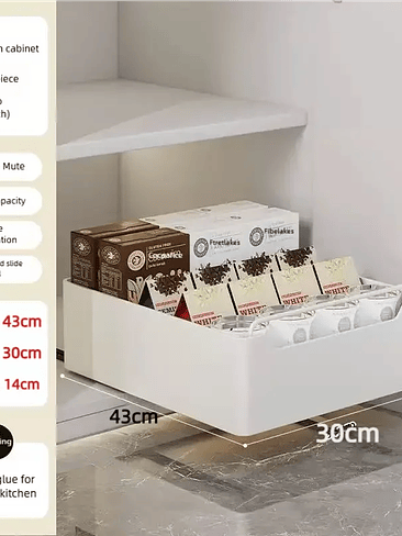 🗄️ Organizador Deslizante Extraíble para Gabinetes🗄️🗄️ 13