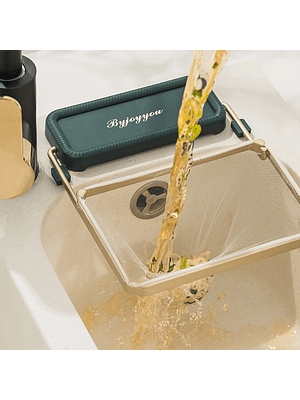 🚿 Filtro Colador para Lavaplatos con Soporte – Evita Atascos y Mantén tu Cocina Limpia