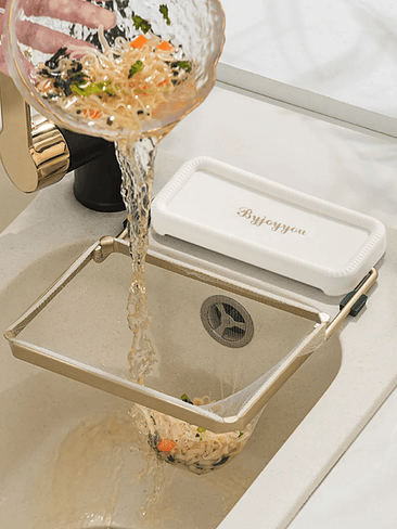 🚿 Filtro Colador para Lavaplatos con Soporte – Evita Atascos y Mantén tu Cocina Limpia 2