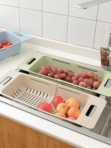 🥗 Escurridor Extensible Multifuncional para Fregadero 1