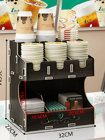 ☕ Organizador Multiuso para Cafetería, Cocina o Negocio – Orden Profesional en tu Espacio 8