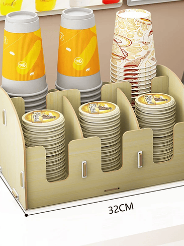 ☕ Organizador Multiuso para Cafetería, Cocina o Negocio – Orden Profesional en tu Espacio 16