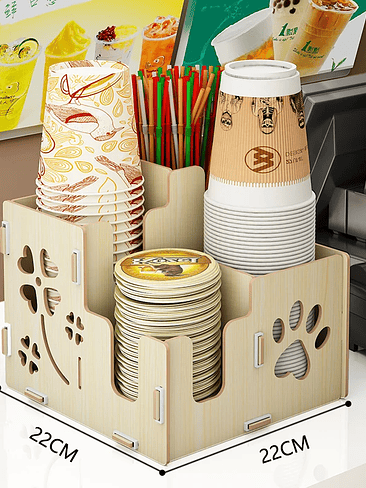 ☕ Organizador Multiuso para Cafetería, Cocina o Negocio – Orden Profesional en tu Espacio 17